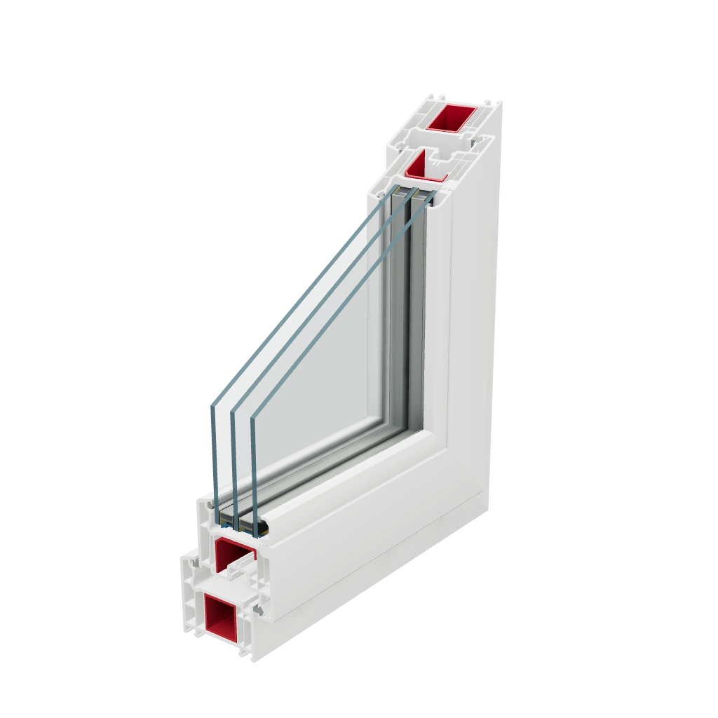VEKA Softline 70 с тёплым краем